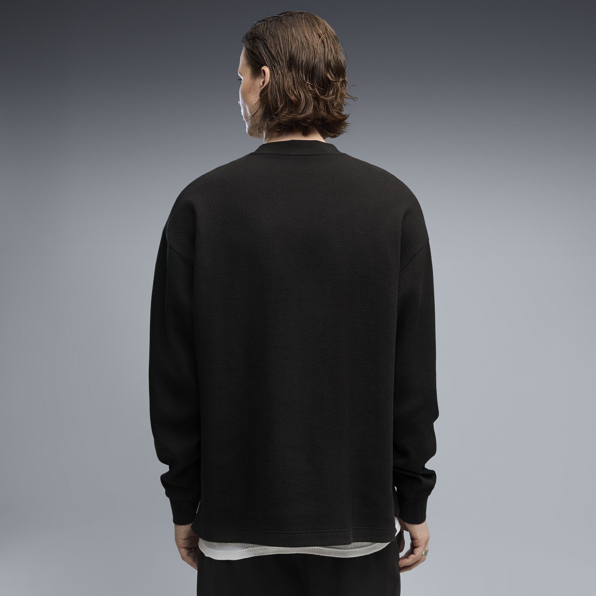 PUMA Sweatshirt Essentials Elevated Relaxed Material Crew Sweatshirt Herren