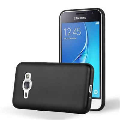 Cadorabo Handyhülle Samsung Galaxy J1 2016 Samsung Galaxy J1 2016, Flexible TPU Silikon Handy Schutzhülle - Hülle - ultra slim
