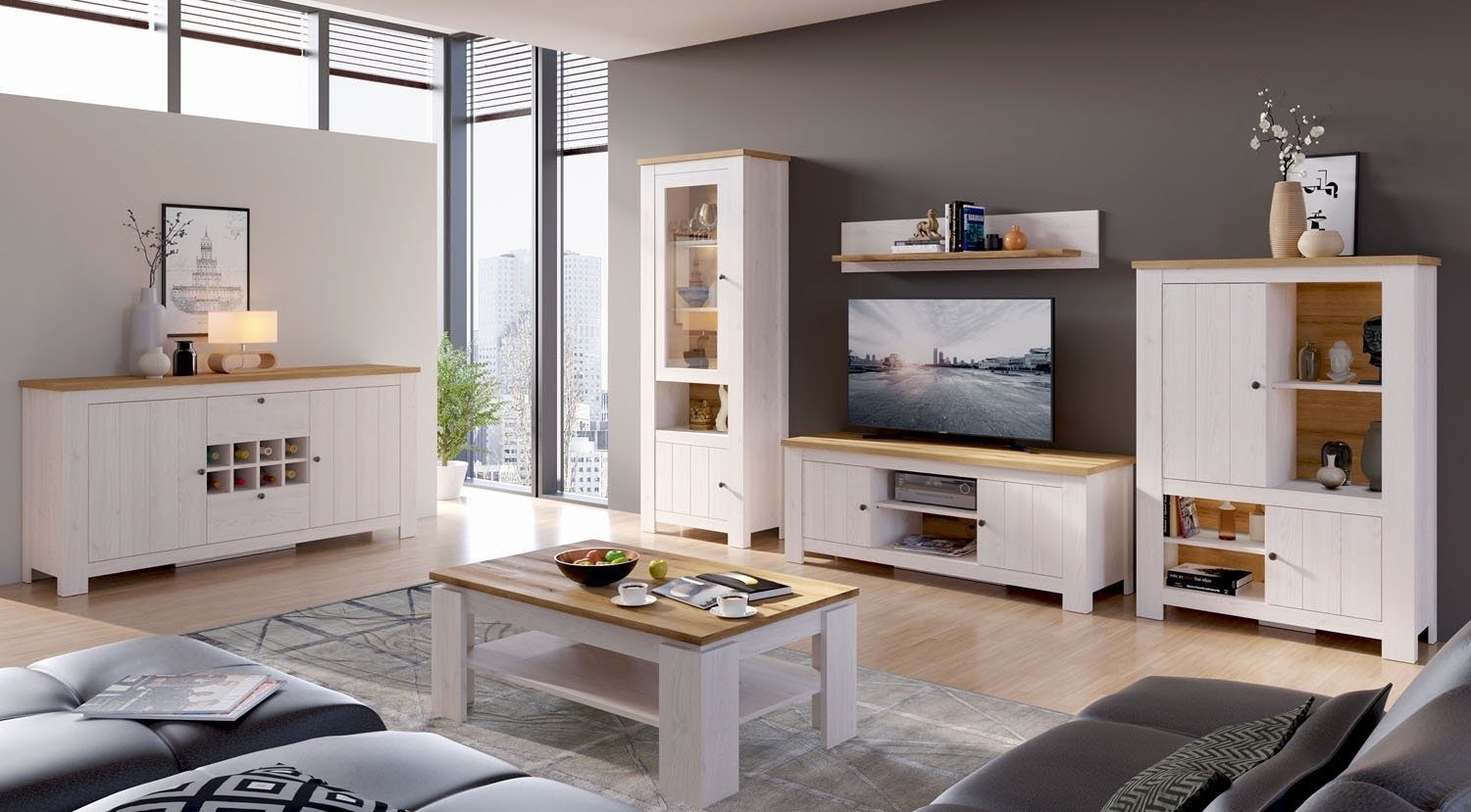 Sideboard CORNELL, Sibiu Lärche Dekor, Coast günstig online kaufen