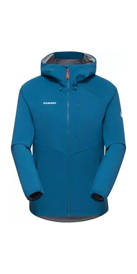 Mammut Funktionsjacke Ultimate Comfort SO Hooded Jacket W 50550 deep ice