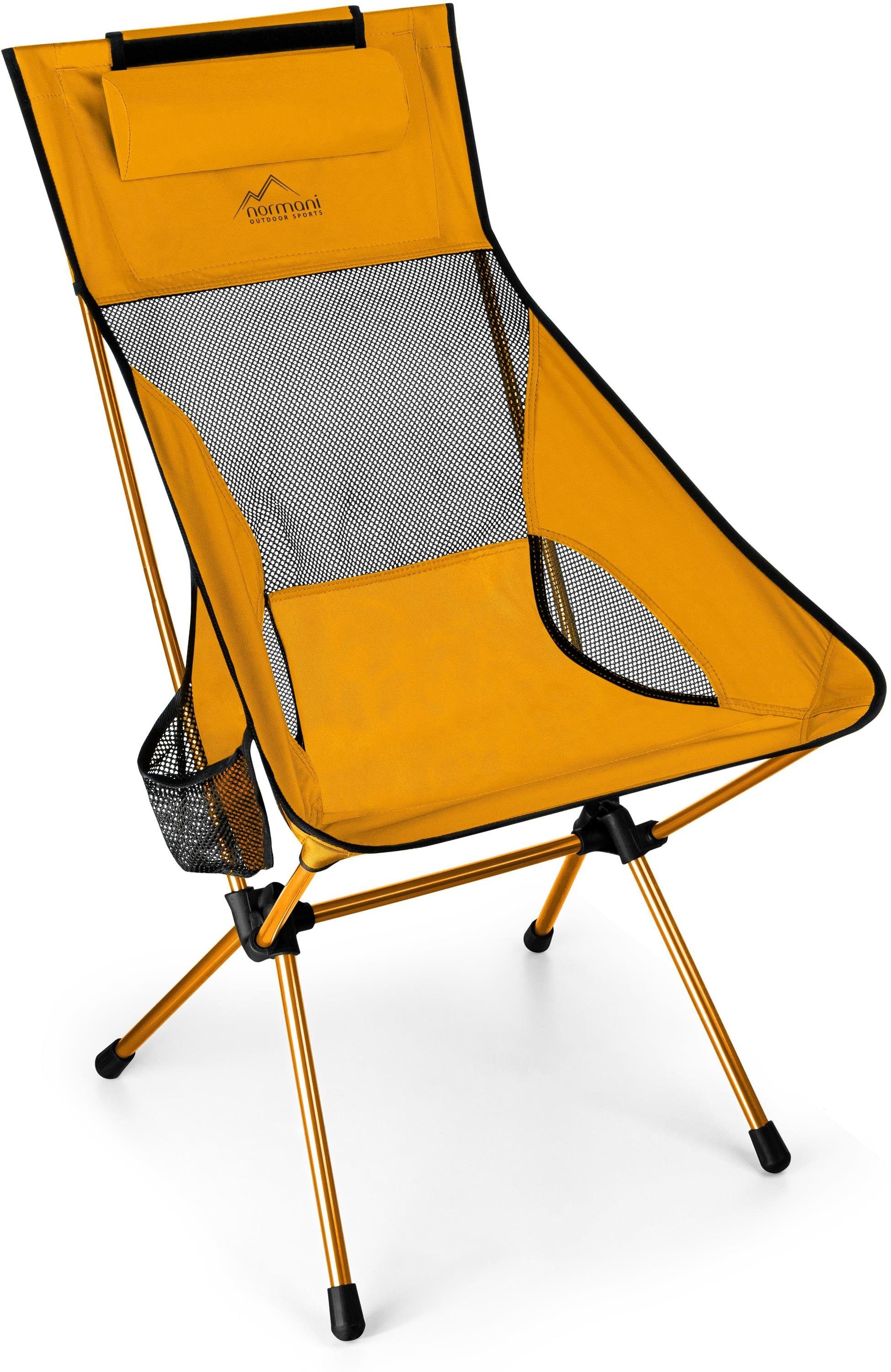 - XXL 150 Belastbarkeit: Klappstuhl Capingsessel Ultraleichter Orange Faltstuhl Maximale Campingstuhl Campingstuhl Outdoorstuhl normani kg „Nemaska“,