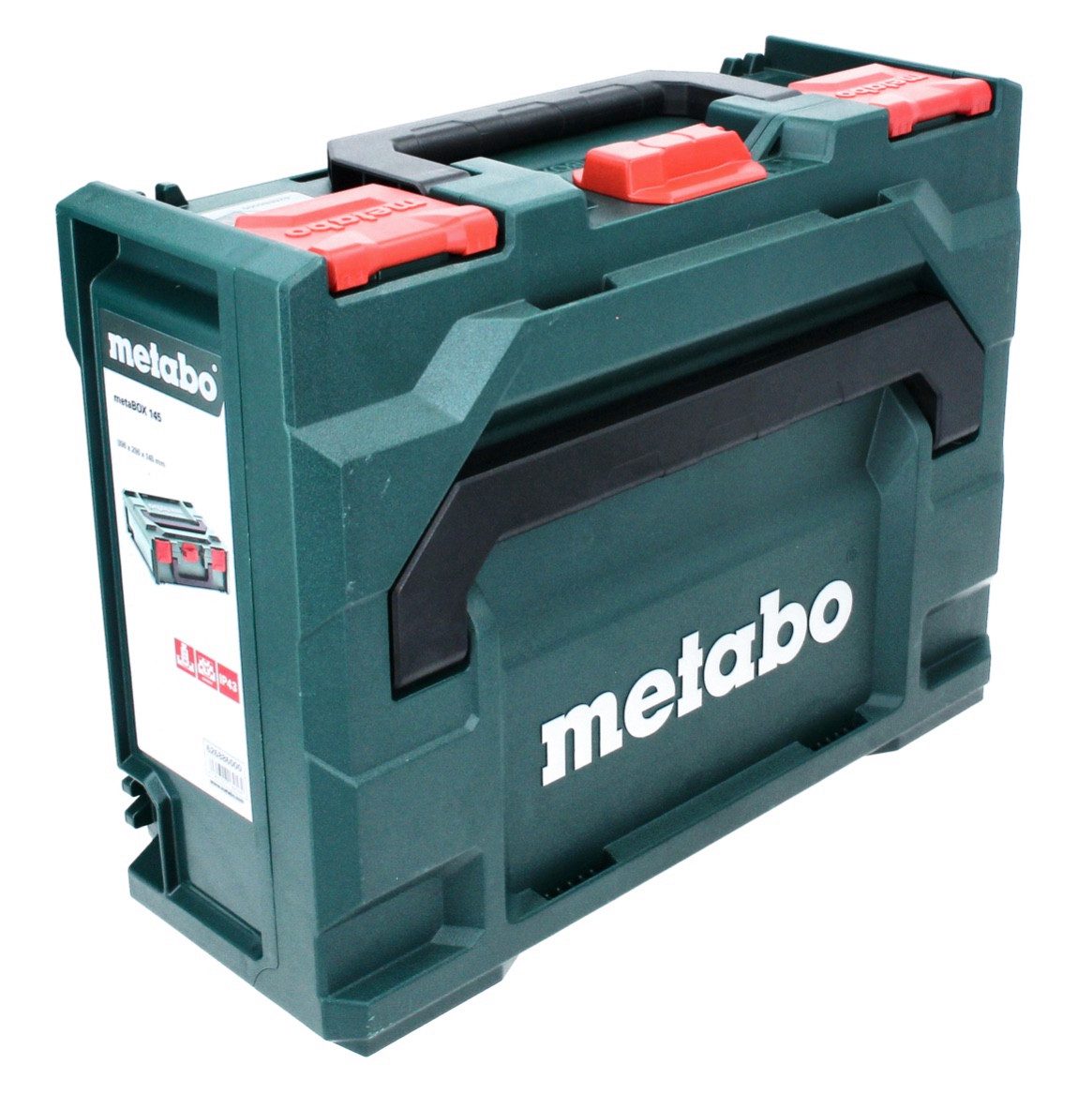 metabo Werkzeugkoffer metaBOX 145 (626883000) System Werkzeug Koffer Stapelbar 396 x 296