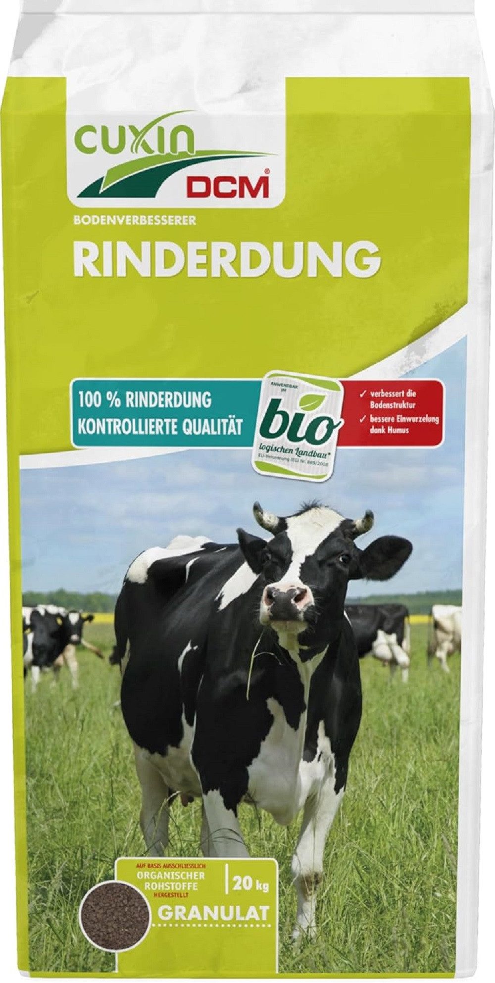 Cuxin DCM Bodenverbesserer Cuxin DCM Rinderdung 10,5 Kg.