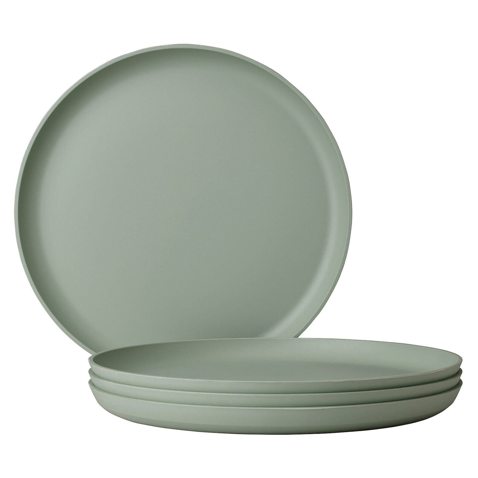 Mepal Speiseteller Silueta Essteller ø 26 cm 4er Set, (4 St)