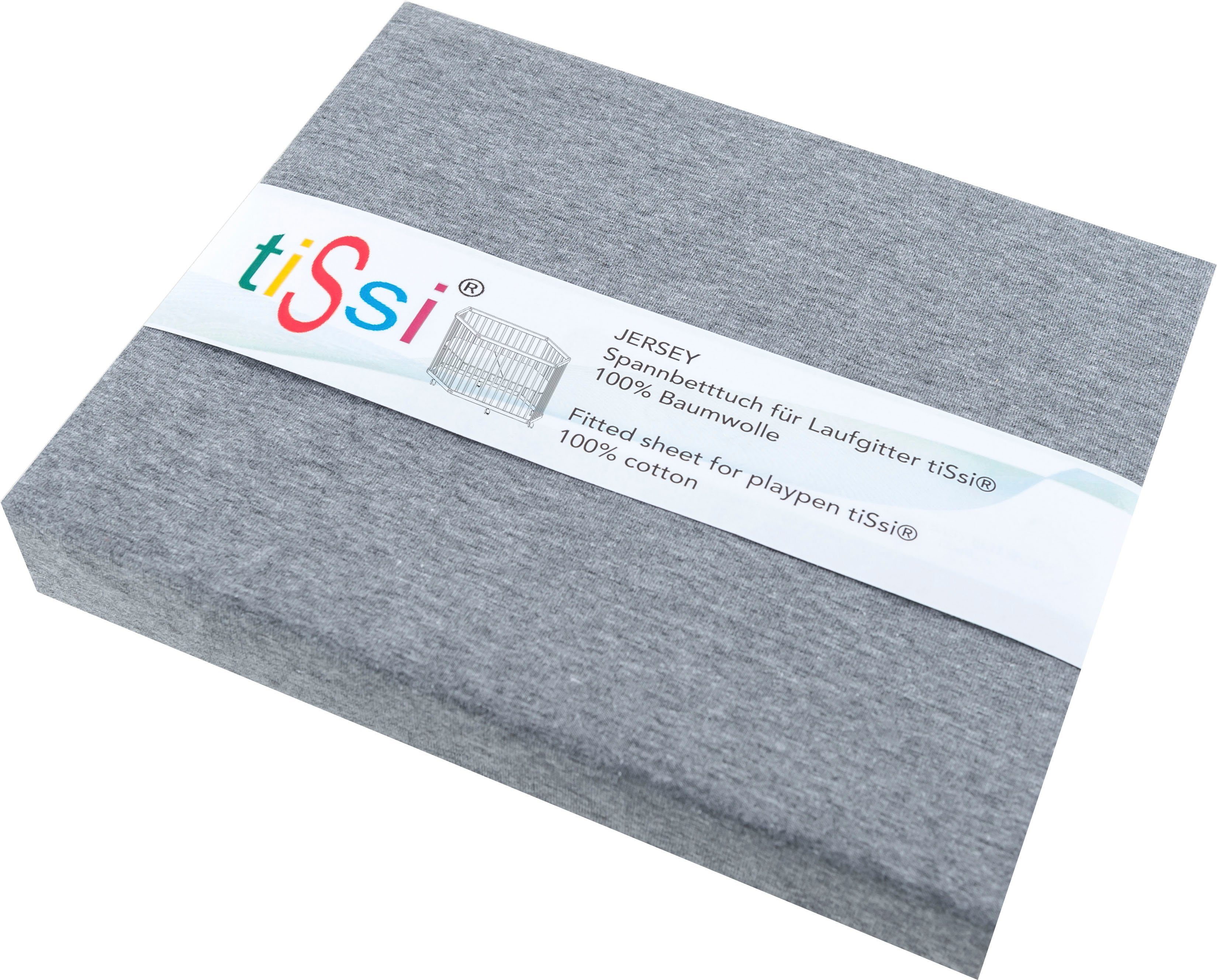 tiSsi® Spannbettlaken Jersey Laufstall, Jersey, Gummizug: günstig online kaufen