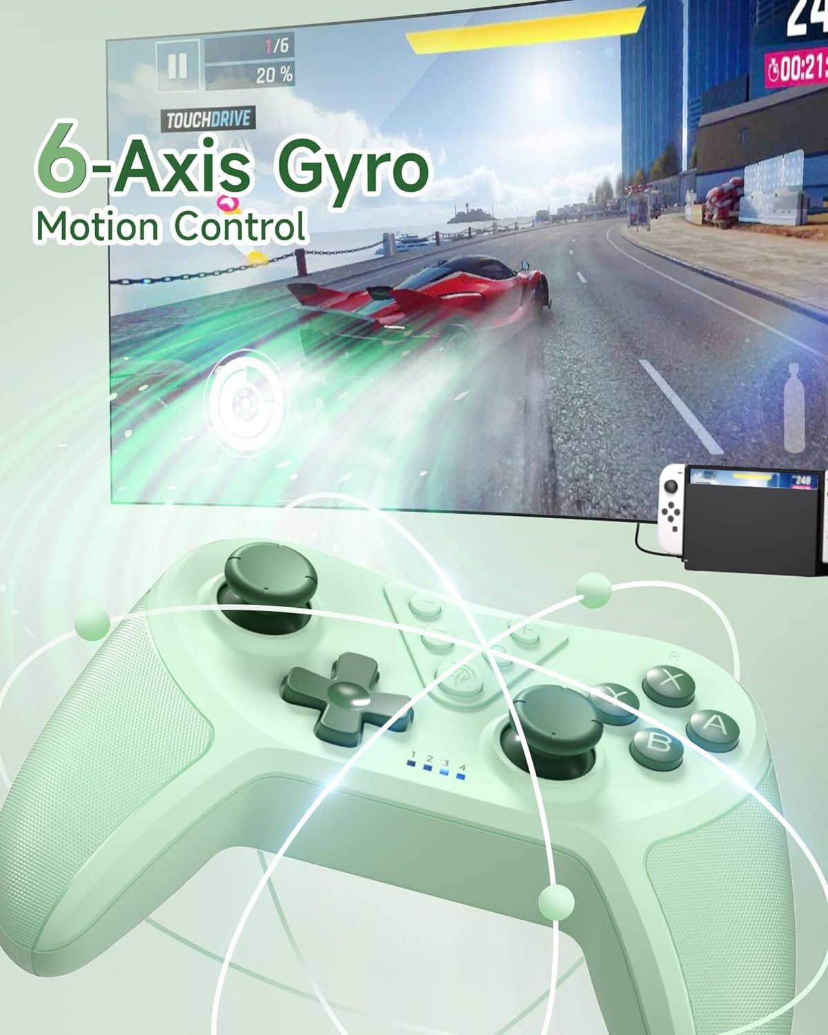 EasySMX Wireless Controller Switch, Bluetooth Controller, Switch Gamepad