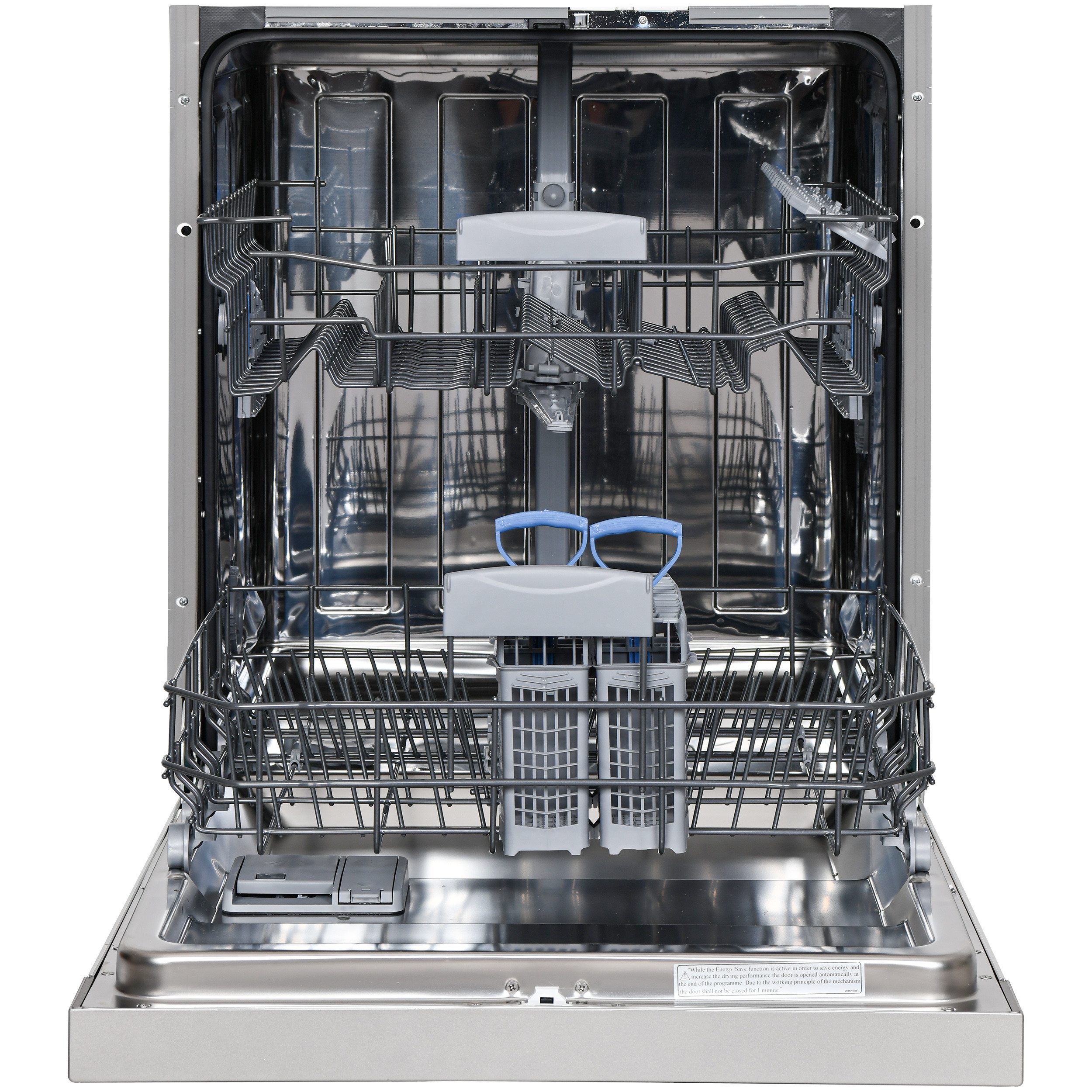 Telefunken teilintegrierbarer Geschirrspüler G-ET-6014-C-I, 9 l, 12 Maßgedecke, Einbauspülmaschine teilintegriert 60 cm, 9 Programme, AquaStop, leise