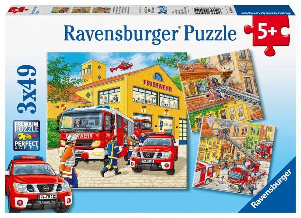 Ravensburger Puzzle Ravensburger Kinderpuzzle - 09401 Feuerwehreinsatz - Pu günstig online kaufen