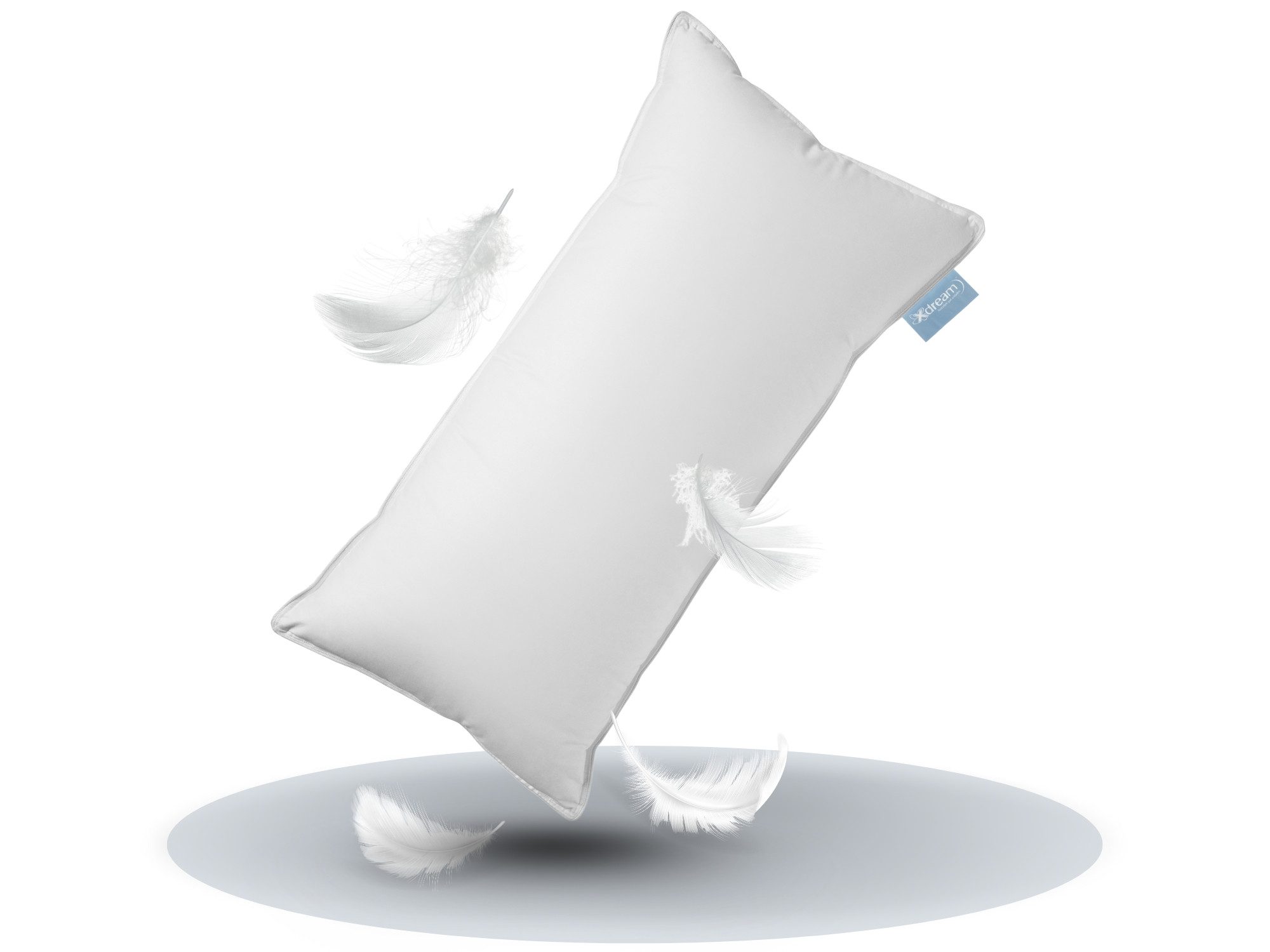 XDREAM Daunenkissen Premium, Kopfkissen 40x80 cm und 80x80 cm, entwickelt i günstig online kaufen
