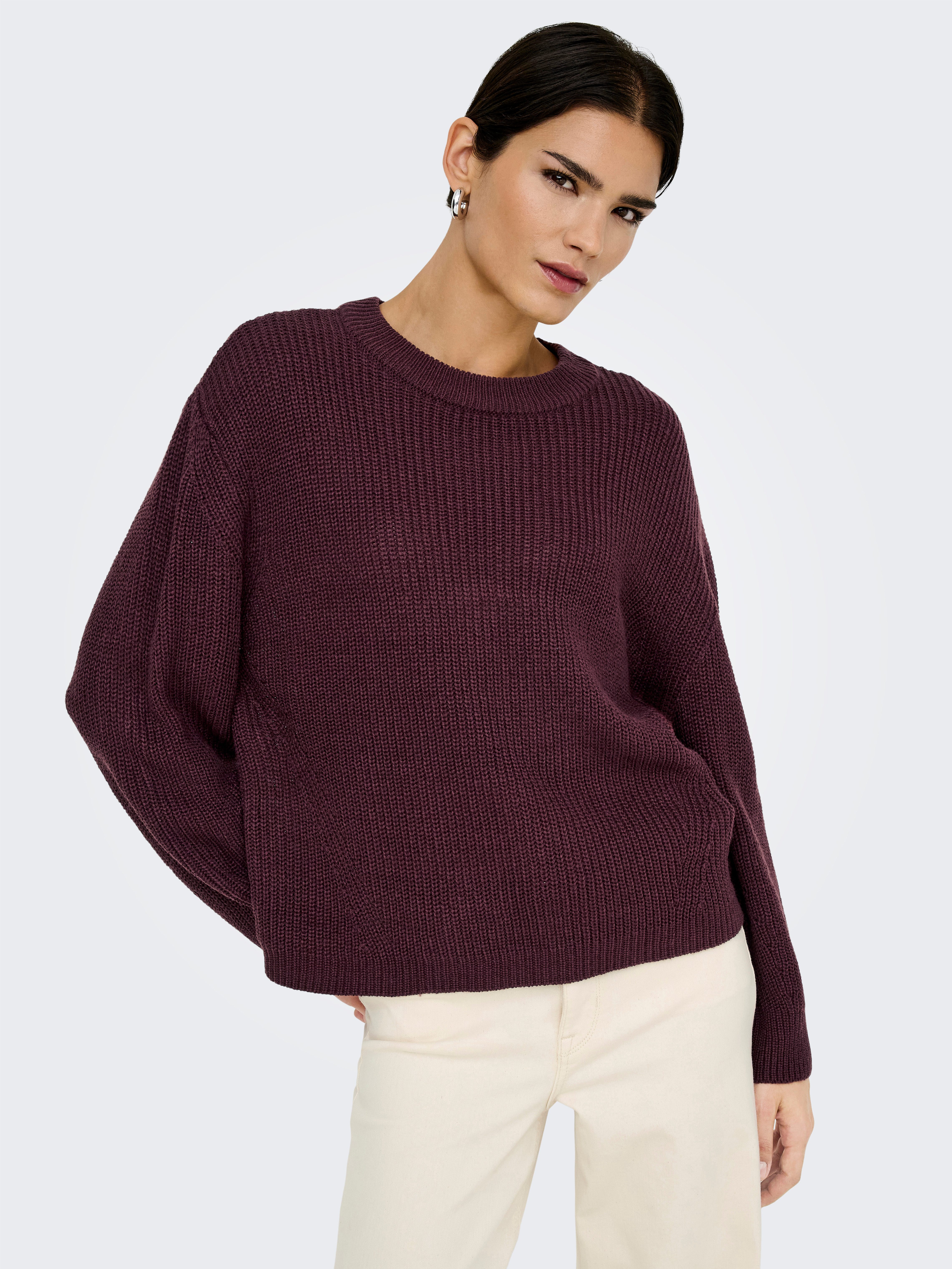 ONLY Strickpullover ONLMILOUZ LS RIB PULLOVER günstig online kaufen
