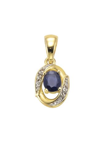 VIVANCE Кулон »375/- GGbicolor с Saphir/...