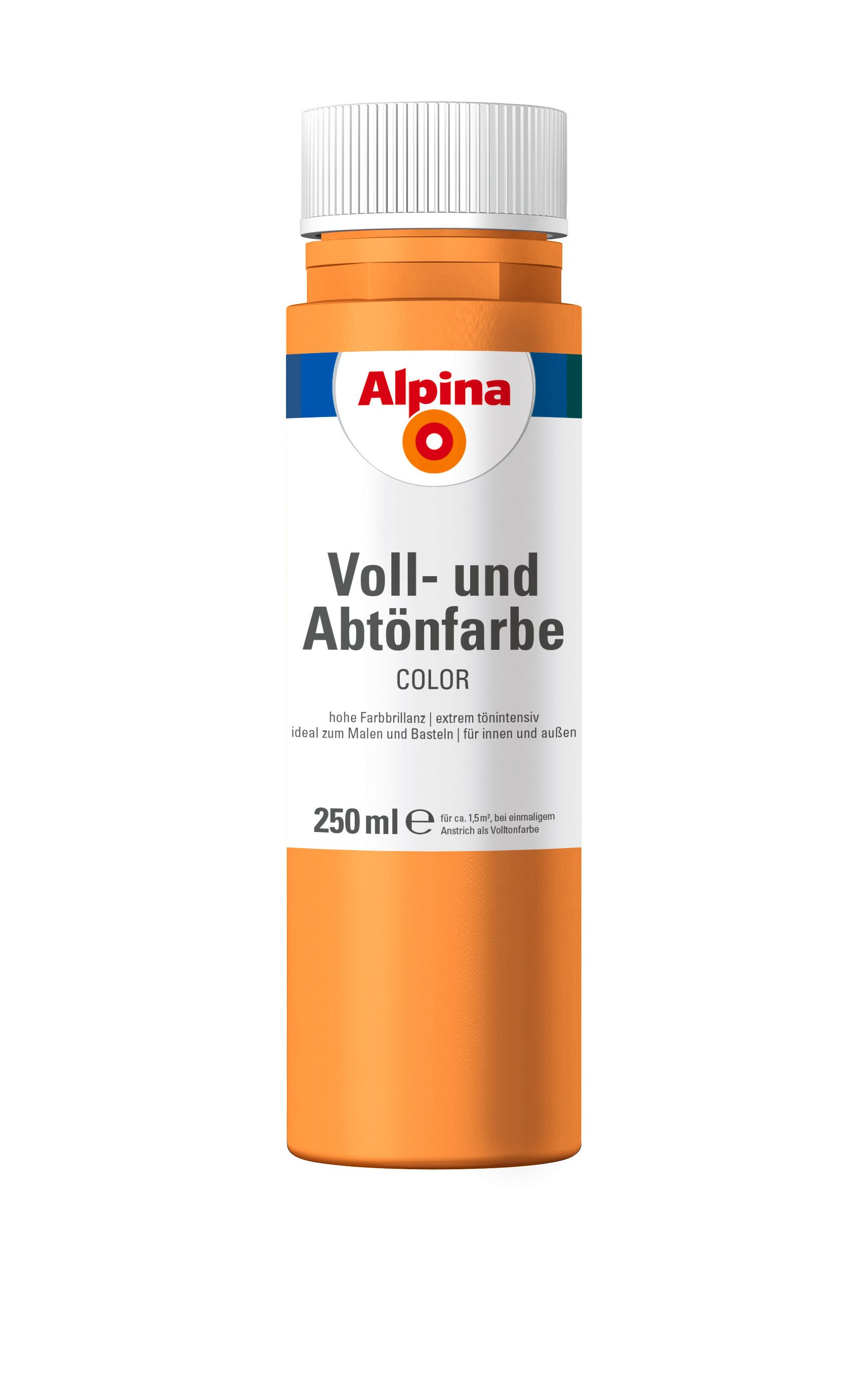 Alpina Wandfarbe COLOR Voll- und Abtönfarbe seidenmatt