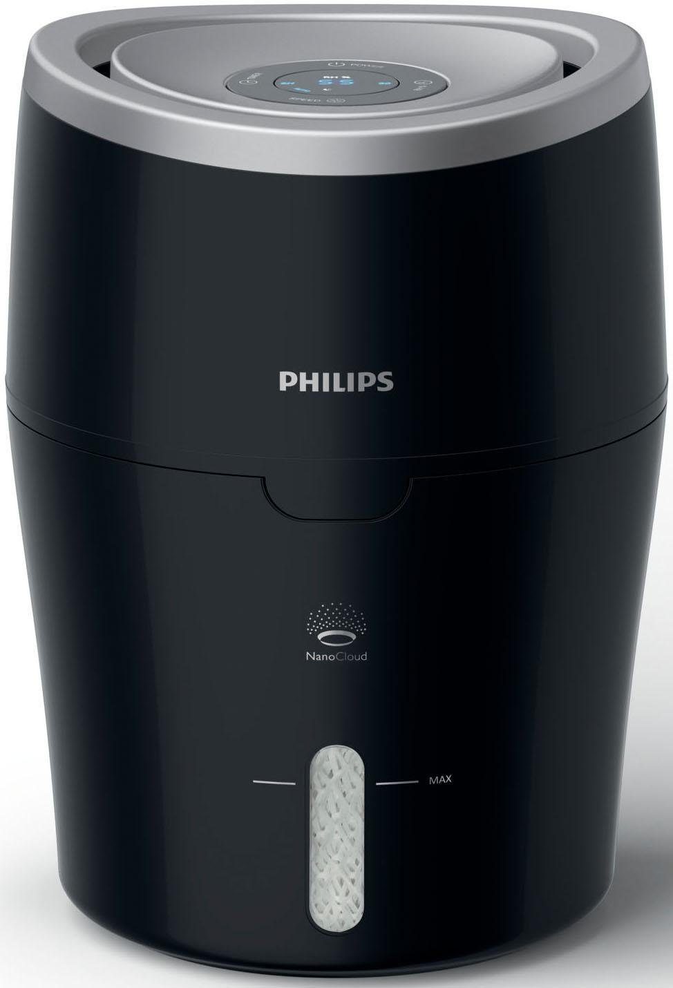 Philips Luftbefeuchter HU4813/10 2000 Series, mit NanoCloud-Technologie ...