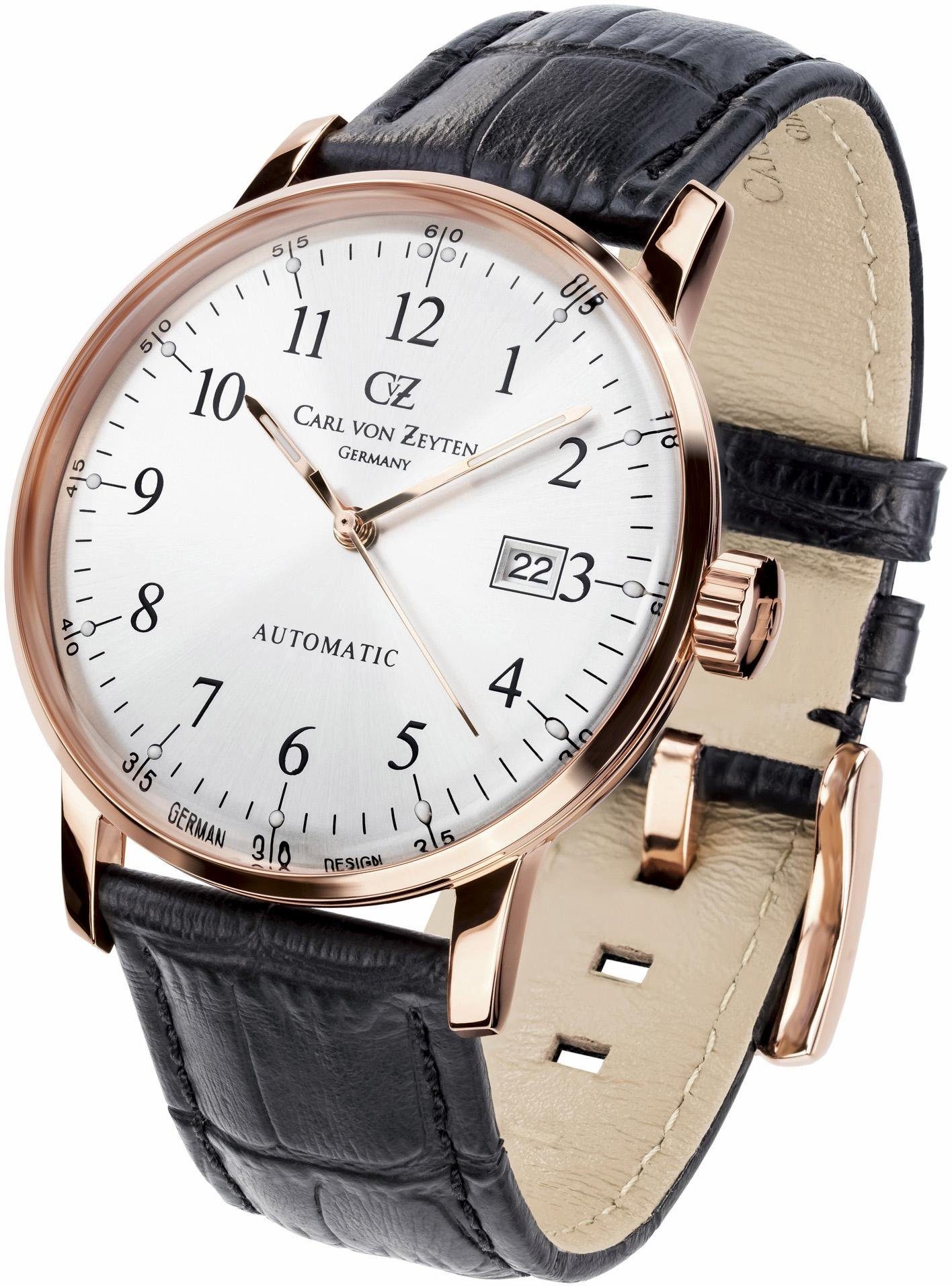 Carl von Zeyten Automatikuhr »Gutach, CVZ0009RWH«