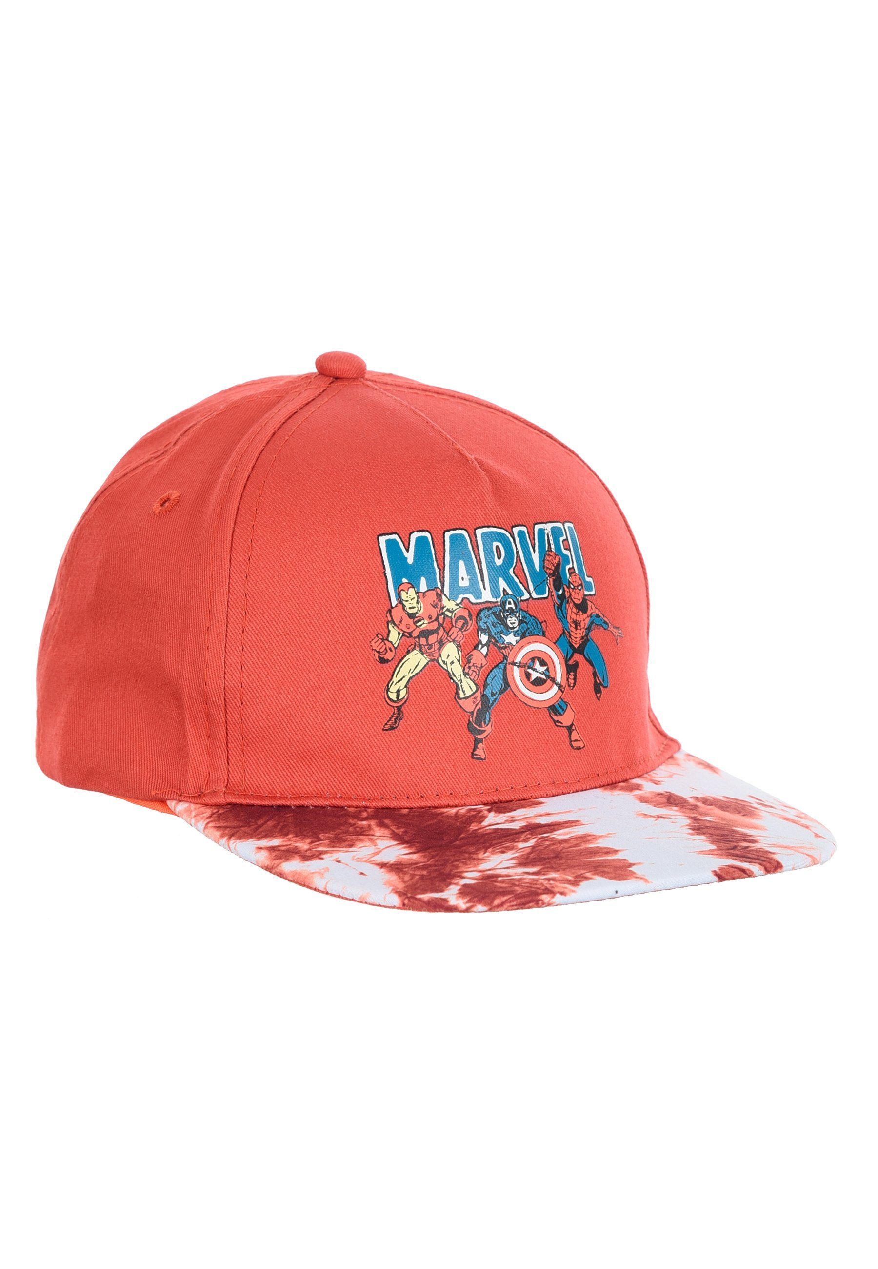 The AVENGERS Snapback Cap Kinder Jungen Kappe Mütze Rot