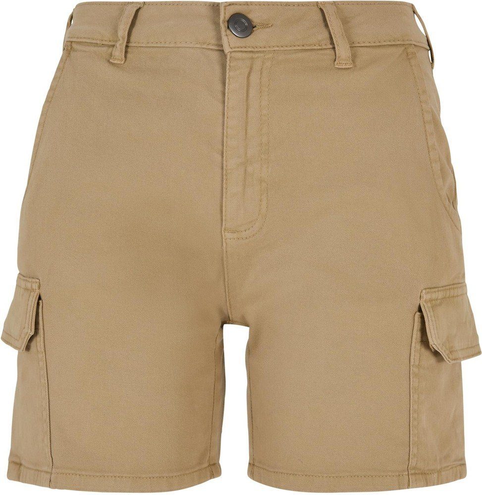 Cargohose Urban Classics Damen Ladies High Waist Cargo Shorts