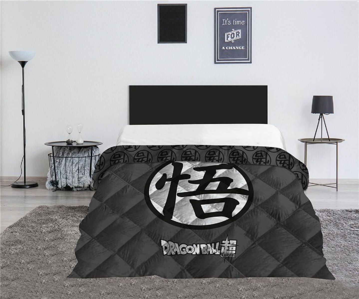 Wohndecke Decke – 240x220 cm, 100% Polyester, 250g Füllung, Dragon Ball