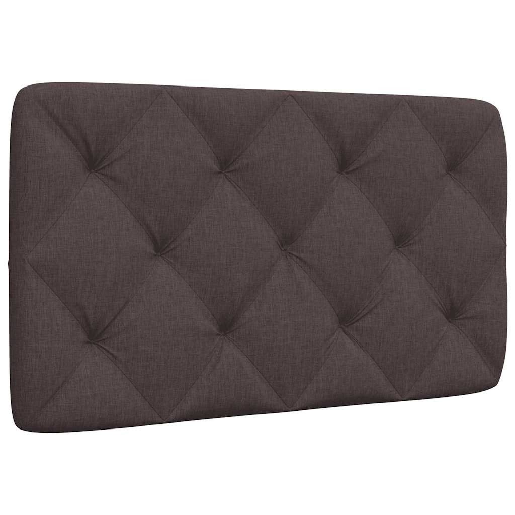 vidaXL Kopfteil Kopfteil-Kissen Dunkelbraun 80 cm günstig online kaufen