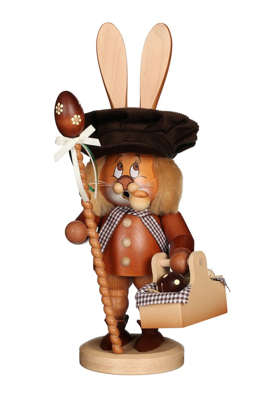 Christian Ulbricht Räuchermännchen Christian Ulbricht Räuchermann Wichtel Hase mit Eierkorb