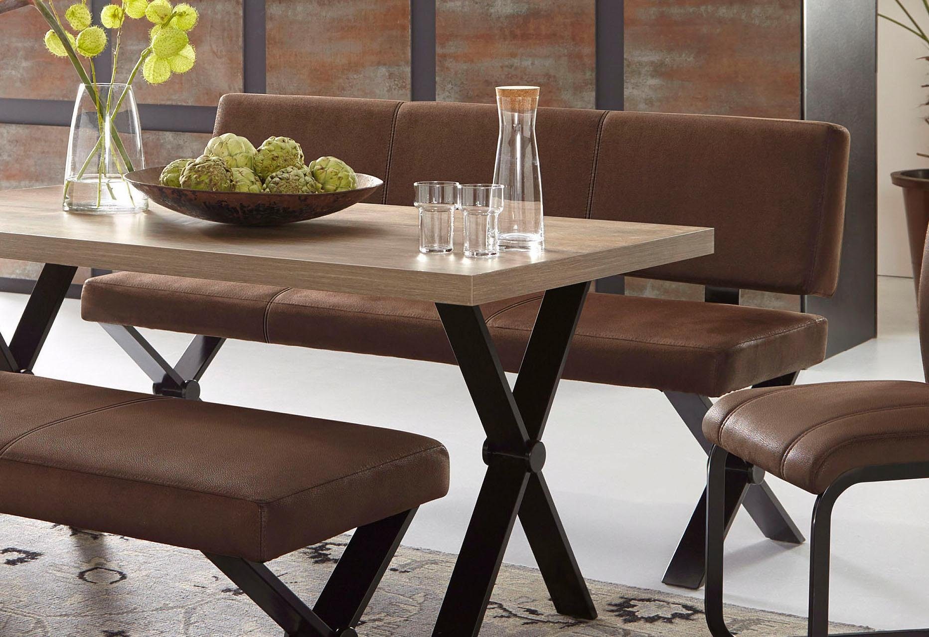 Homexperts Sitzbank mit Rücken, Breite 140 oder 160 cm online kaufen | OTTO