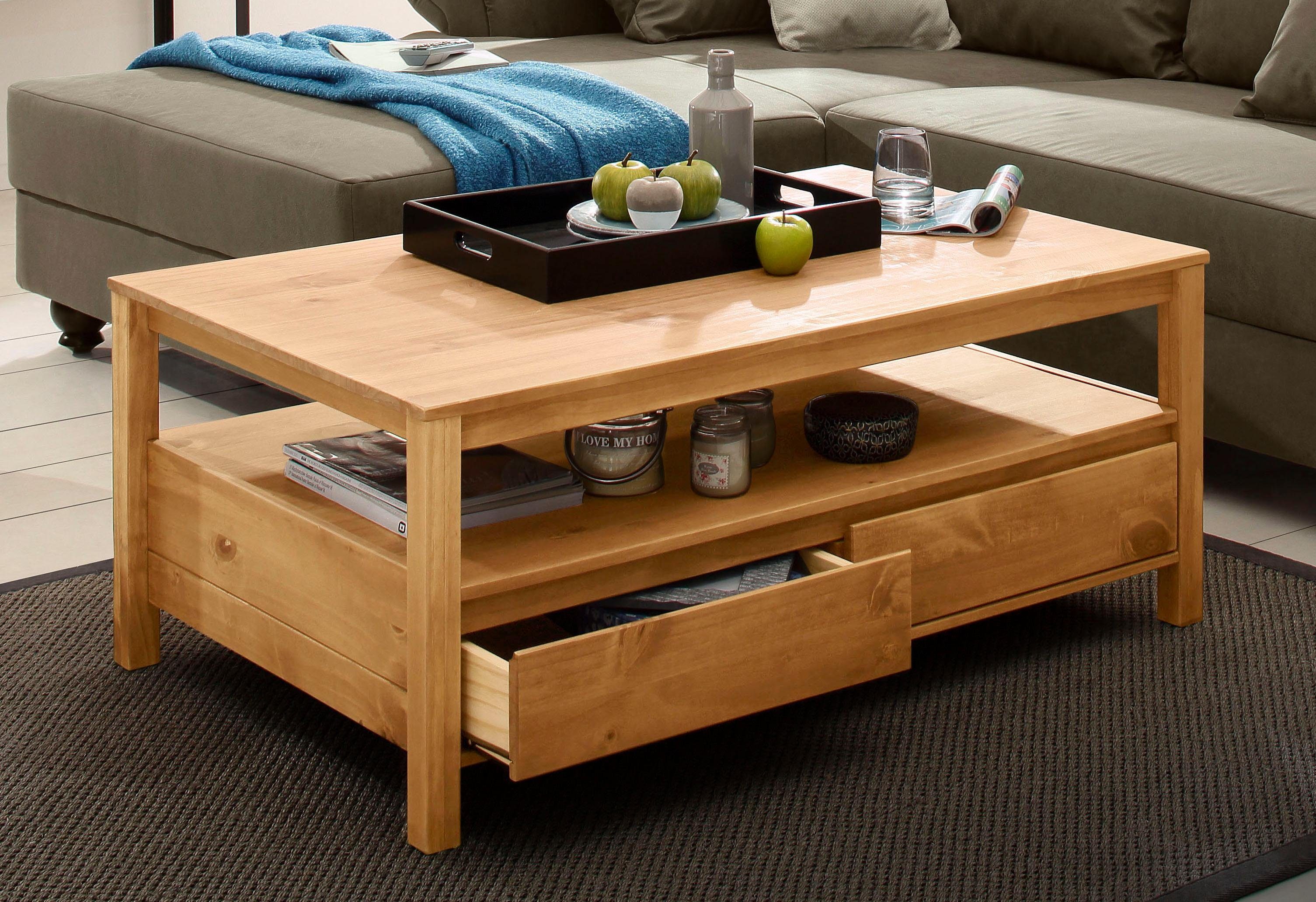 Home affaire Couchtisch KUBO in natur