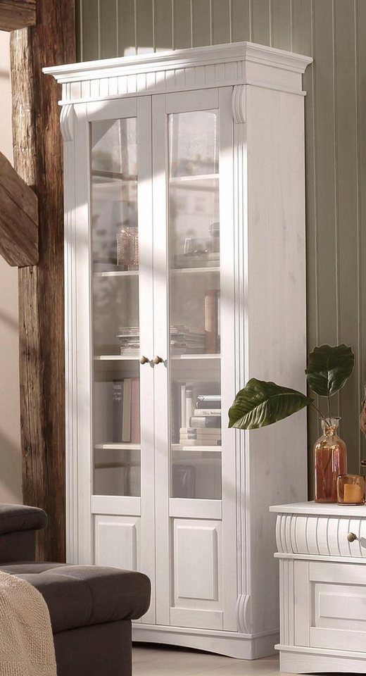 Home affaire Vitrine Teresa mit 2 Glastüren Höhe 193