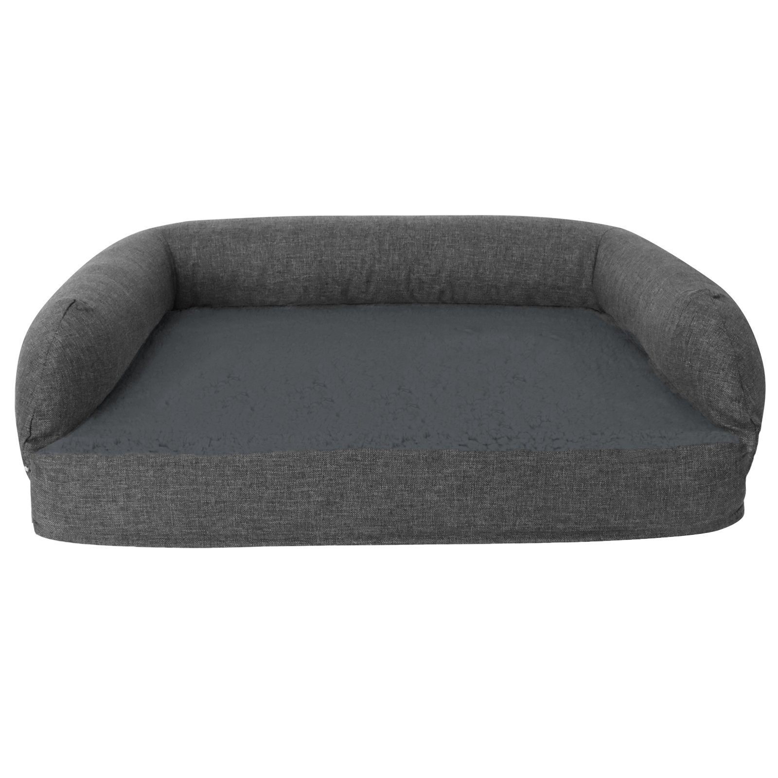 Mr. Cuddles Tierbett BELLA, Hundebett, orthopädisch, Teddyfell, Bezug wasch günstig online kaufen