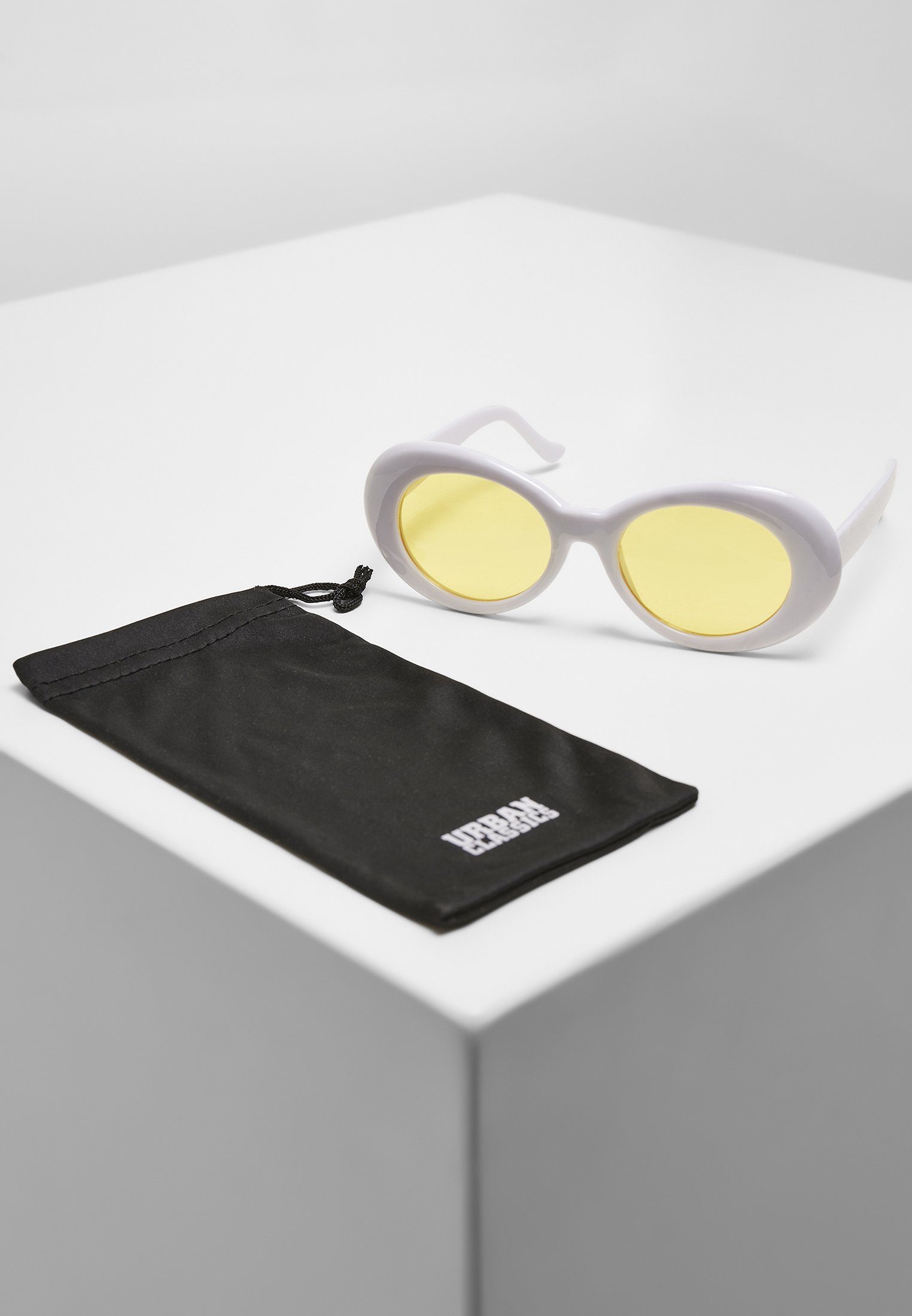 [Qualität zuerst] URBAN CLASSICS Sonnenbrille Unisex 2 Sunglasses TB2250 wht/yel Tone 2 Tone