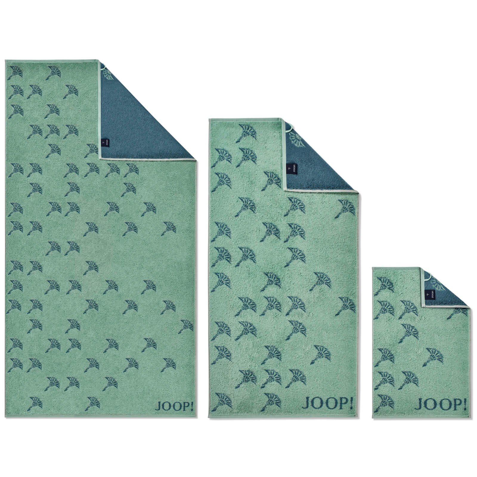 JOOP! Handtuch Handtuch Move Faded Cornflower Aqua 1691 44, Walkfrottier (1 günstig online kaufen