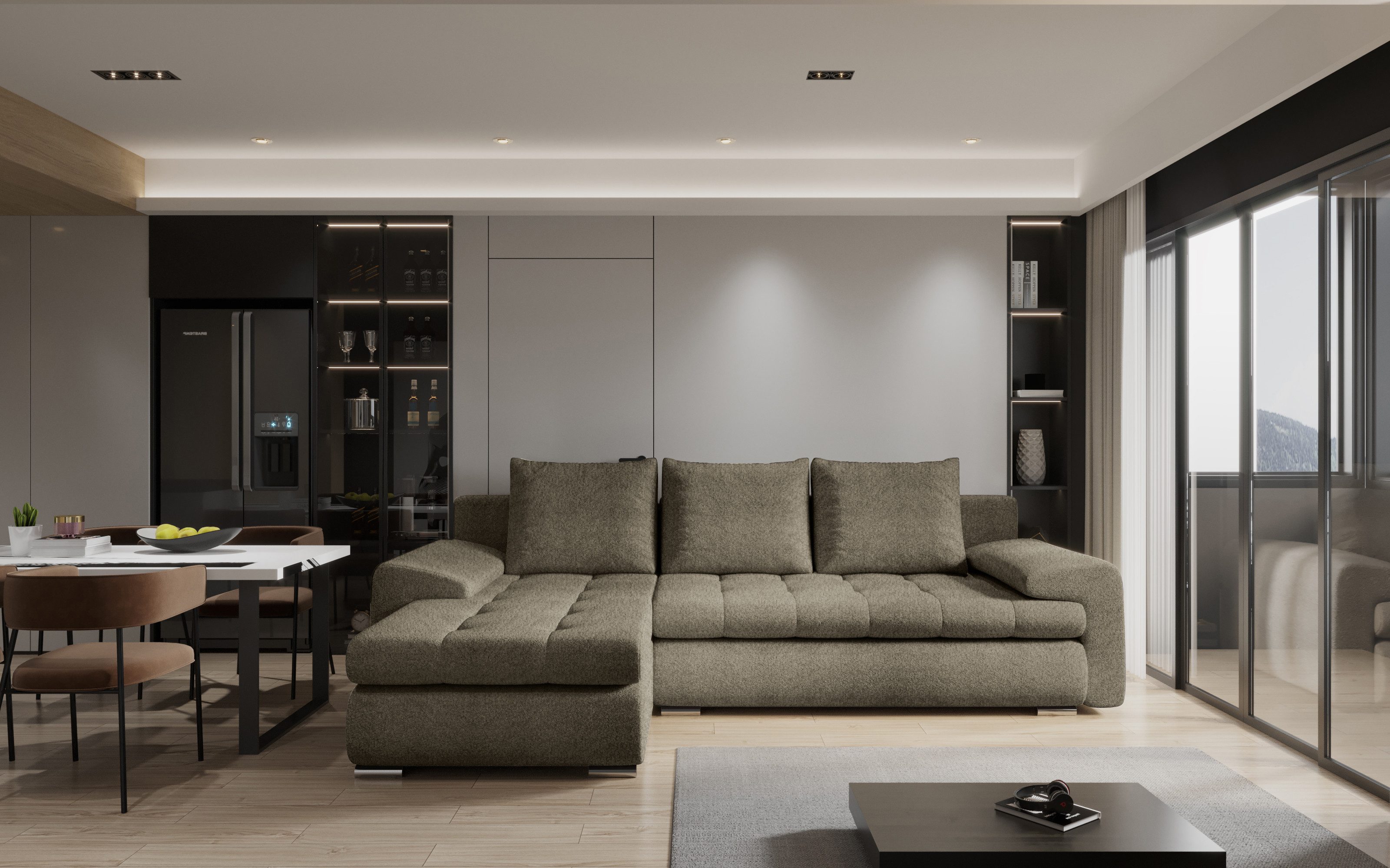 Kaiser Möbel Ecksofa Elegantes und modernes günstig online kaufen