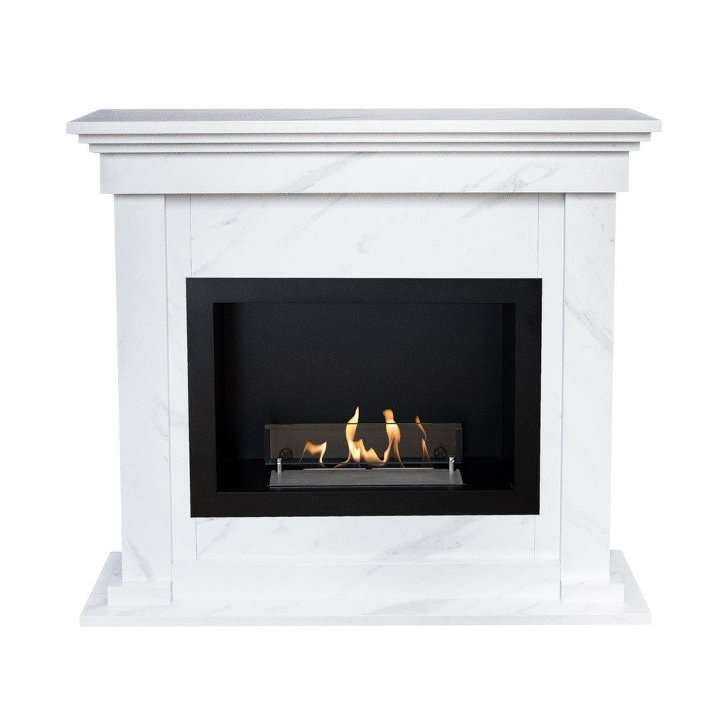 XARALYN Echtfeuer-Dekokamin Ethanol-Kamin - Flex - Holz - 1,5 kW Heizung (2-St)