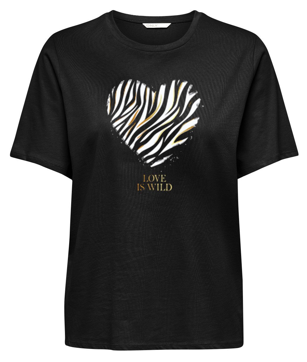 ONLY Kurzarmshirt ONLKITA LIFE REG S/S MIX TOP CS JRS EX. Baumwolle, regula günstig online kaufen