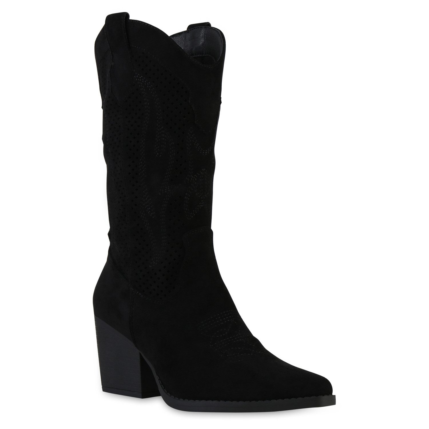 VAN HILL 841524 Cowboystiefel Schuhe günstig online kaufen