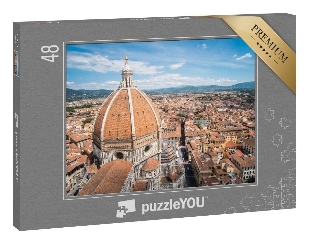 puzzleYOU Puzzle Florenz mit der Domkirche, Italien, 48 Puzzleteile,  puzzleYOU-Kollektionen