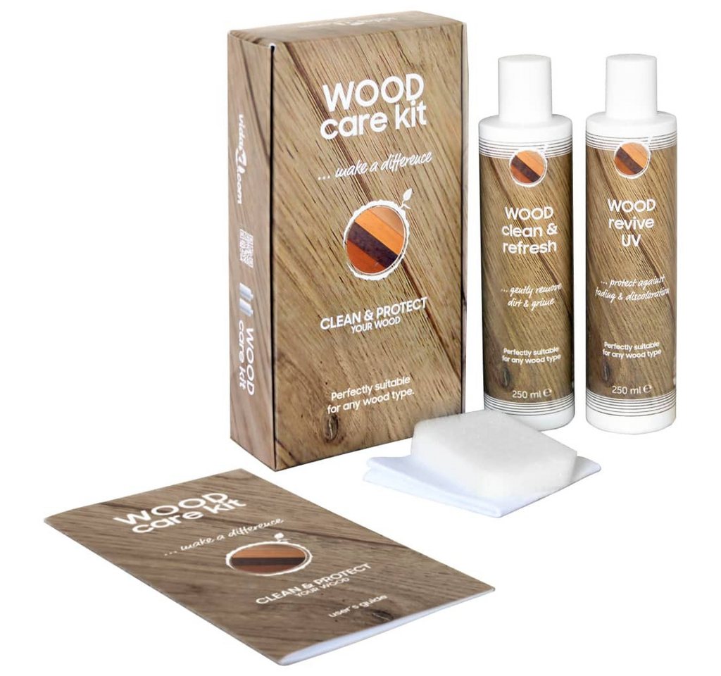 Thumbnail - vidaXL Holzöl, Holzpflege-Set CARE KIT 2 × 250 ml