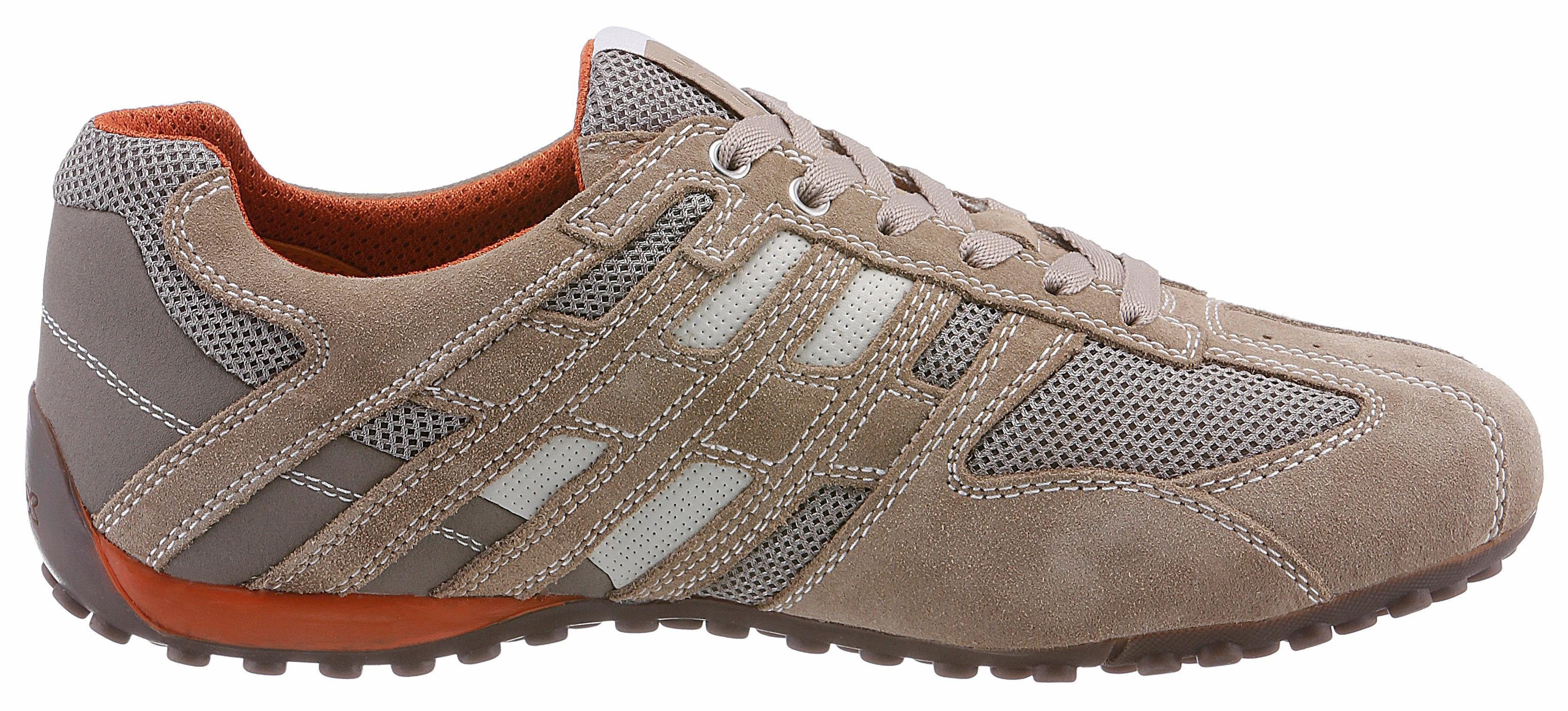 Geox Snake Sneaker Freizeitschuh, Schnürschuh mit Geox Spezial Membran