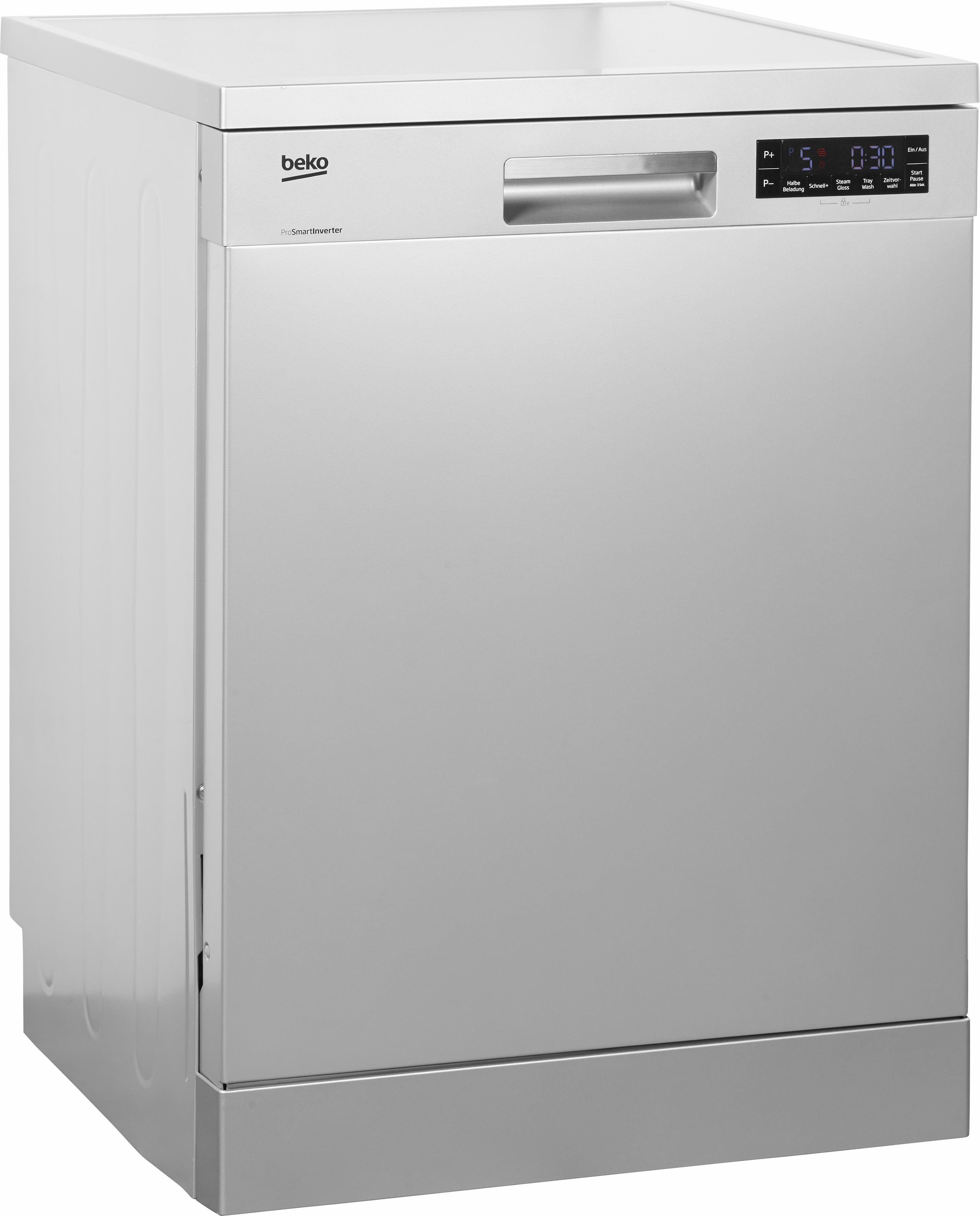 BEKO Standgeschirrspüler, DFN26420S, 9,5 l, 14 Maßgedecke - BEKO