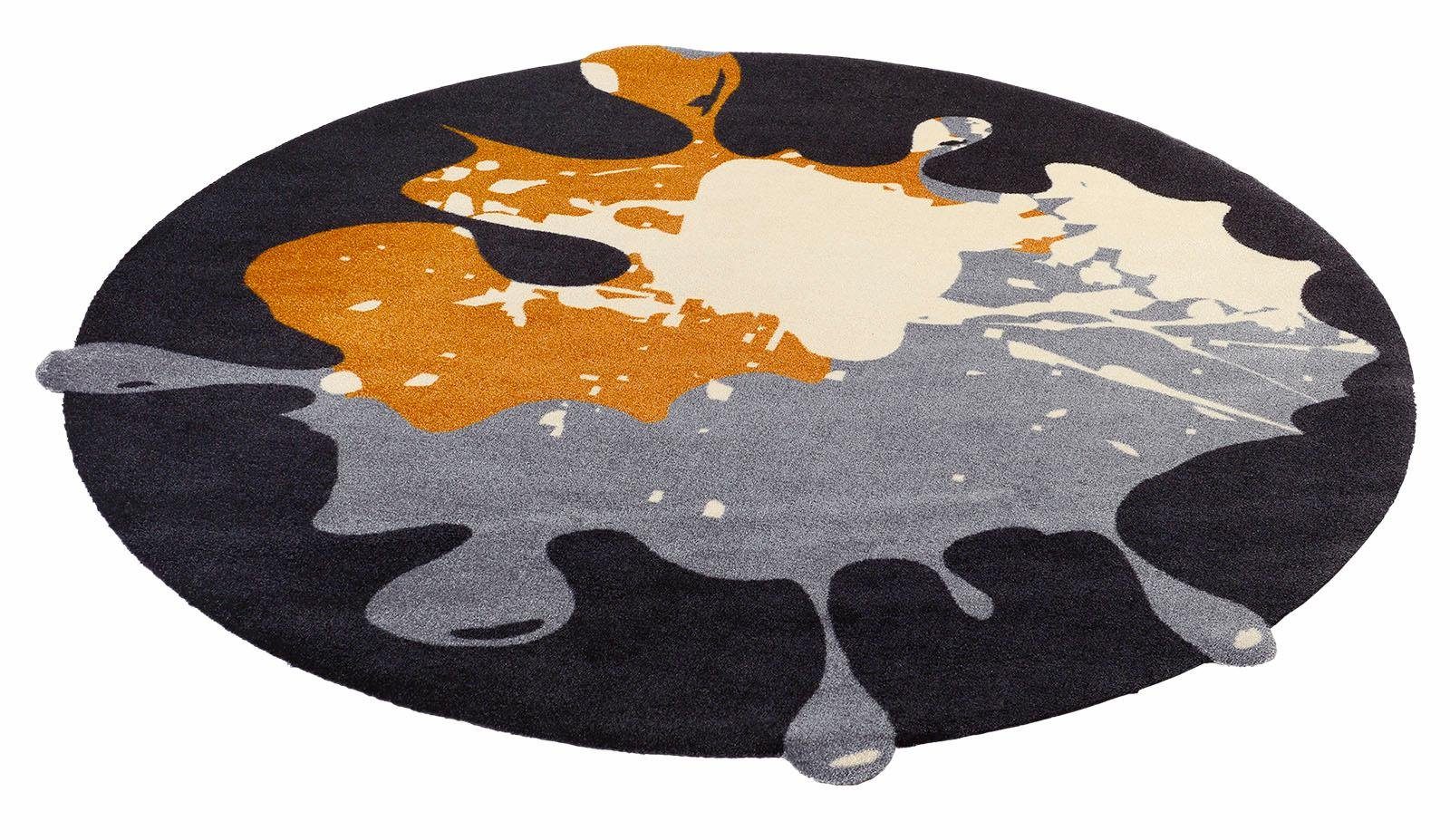 Teppich »Circle Blob«, wash+dry by Kleen-Tex, rund, Höhe 9 mm,  rutschhemmend, waschbar, Wohnzimmer online kaufen | OTTO
