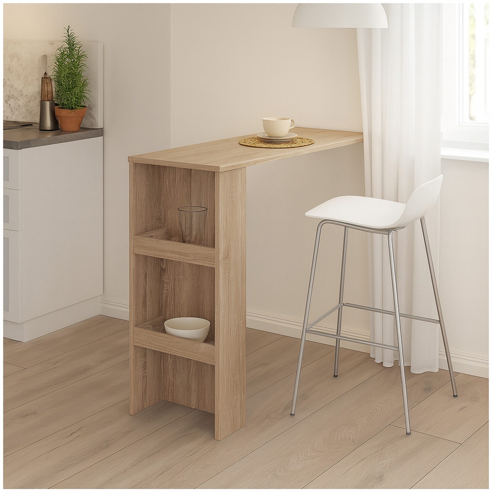 HTI-Living Bartisch Thekentisch Sonoma Thekla (Stück, 1 Bartisch), Küchenti günstig online kaufen