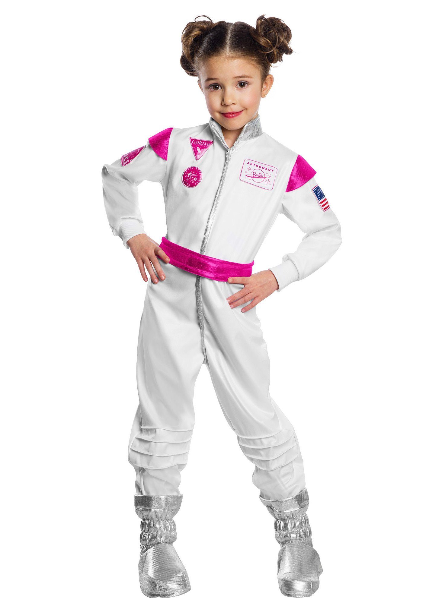Metamorph Kostüm Barbie Astronautin Kostüm für Kinder, Im Barbie Raumanzug  zu den Sternen!