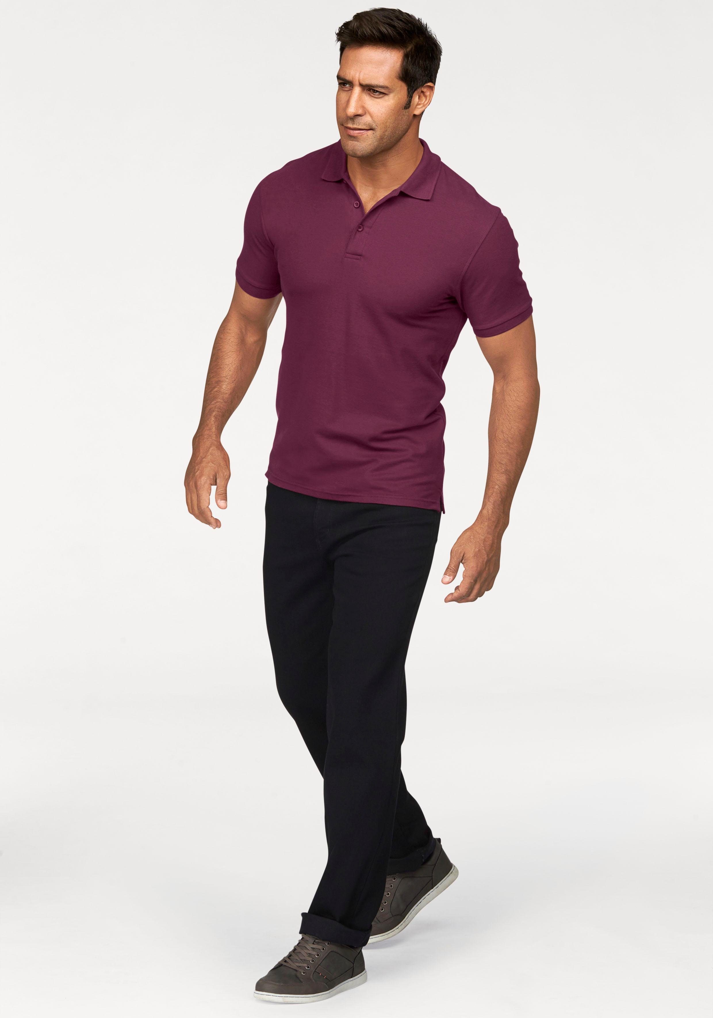 Fruit of the Loom Poloshirt Piqué, unifarben – Bild 5 von 5
