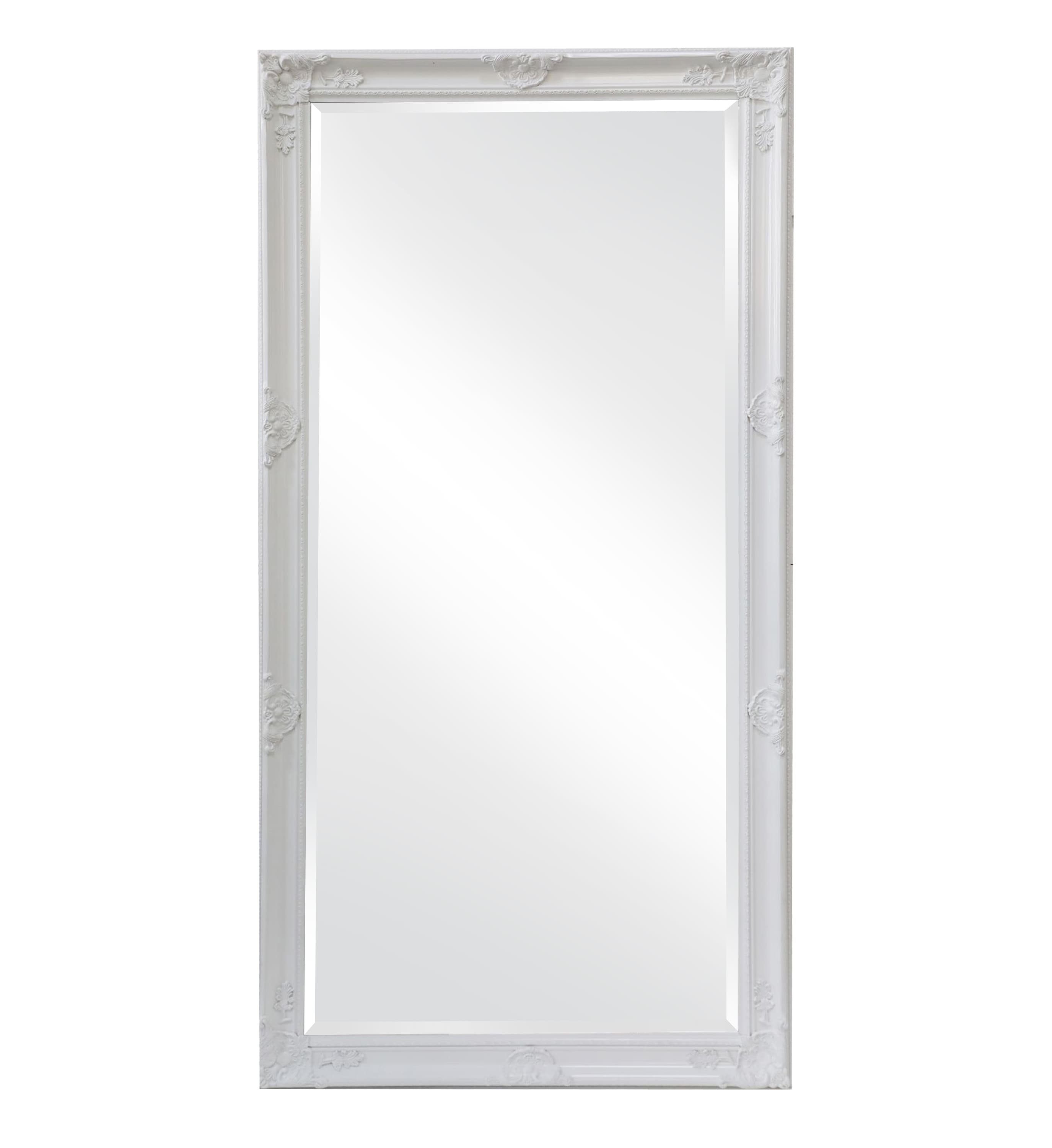 Spiegel LC 180x80 Weiß Antik-Stil LC ca. Barock XL Ganzkörperspiegel Home cm Wandspiegel Spiegel Home