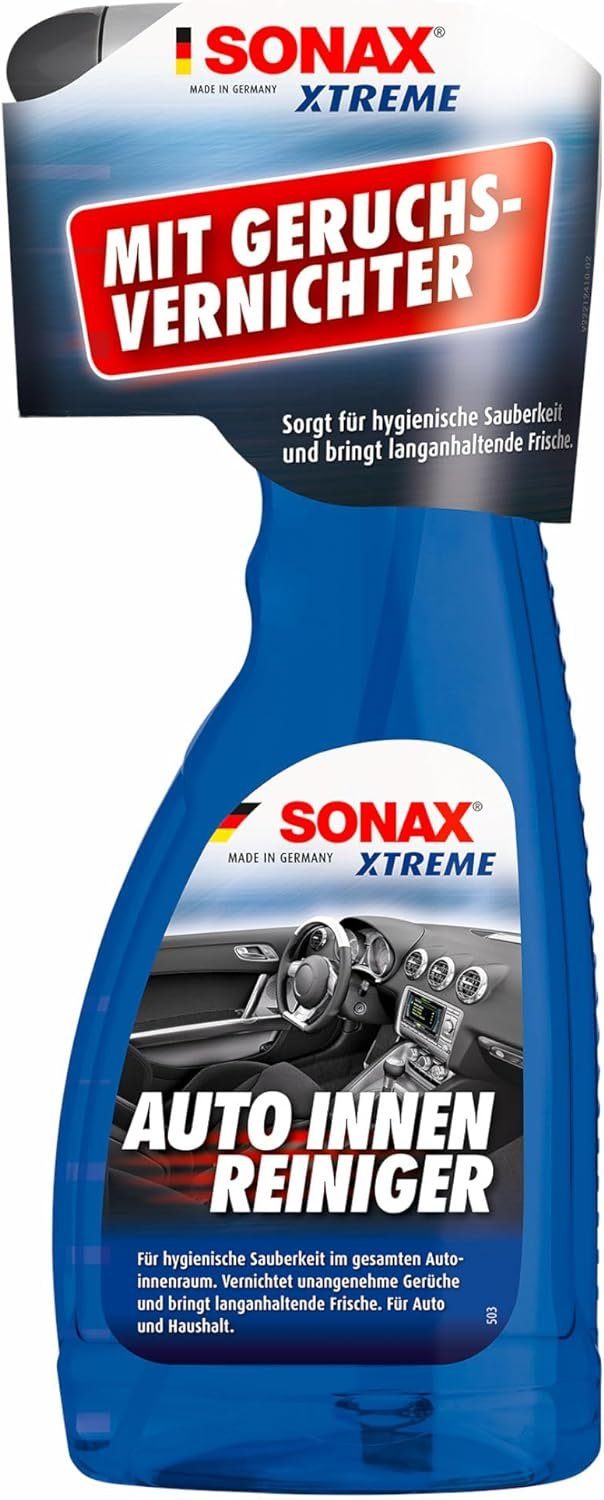 Sonax SONAX Xtreme Innenreinger Set - Mikrofasertuch - Pinsel Auto-Reinigungsmittel (Auto Aufbereitungsset für den Innenraum KFZ Innenreinigungsset - Autopflege - Reiniger)