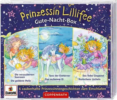 Coppenrath Hörspiel CD Hörspiel: Prinzessin Lillifee - Gute-Nacht-Box (3 CDs)