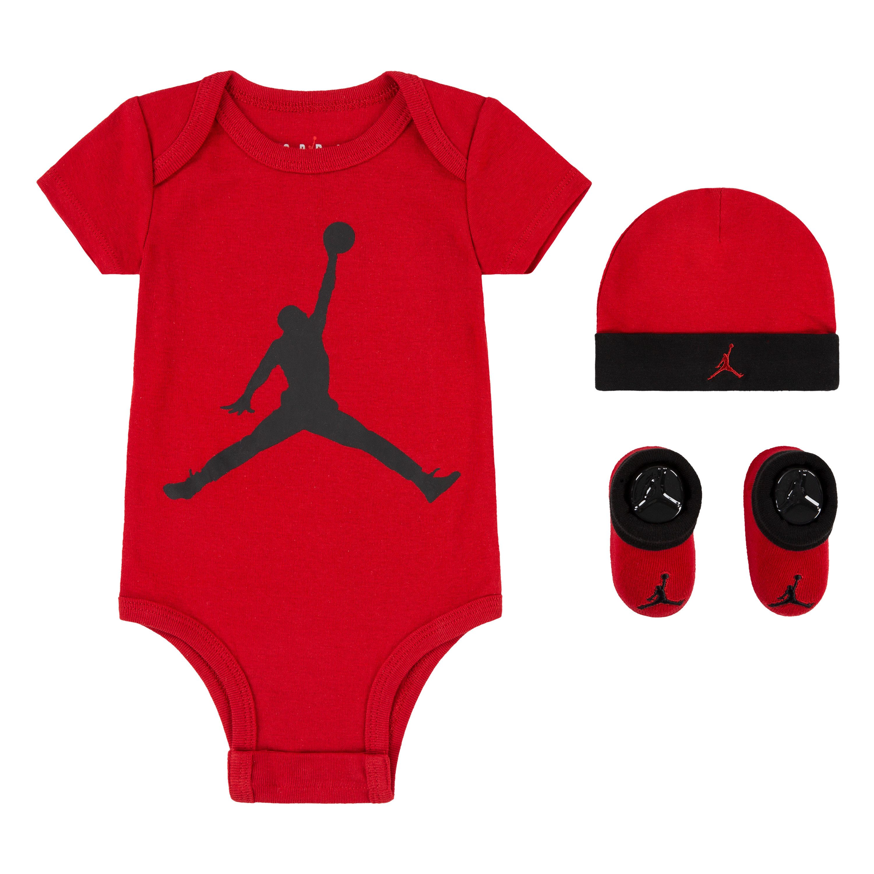 Jordan Erstausstattungspaket (Set, 3-tlg) 3-teiliges Erstausstattungspaket, für Babys, mit sportlichem Stil