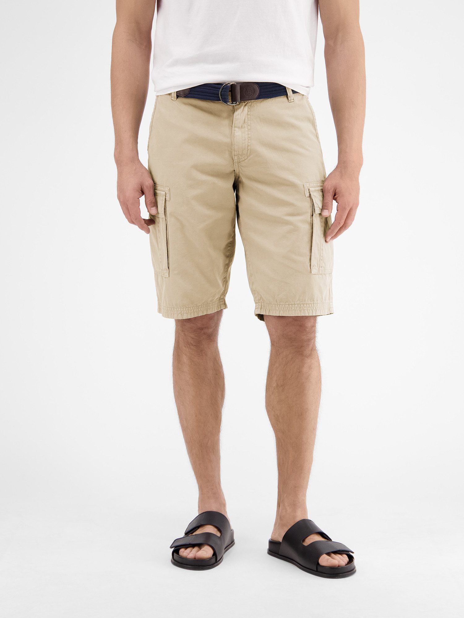 LERROS Bermudas Cargobermuda inklusive Gürtel (Set)