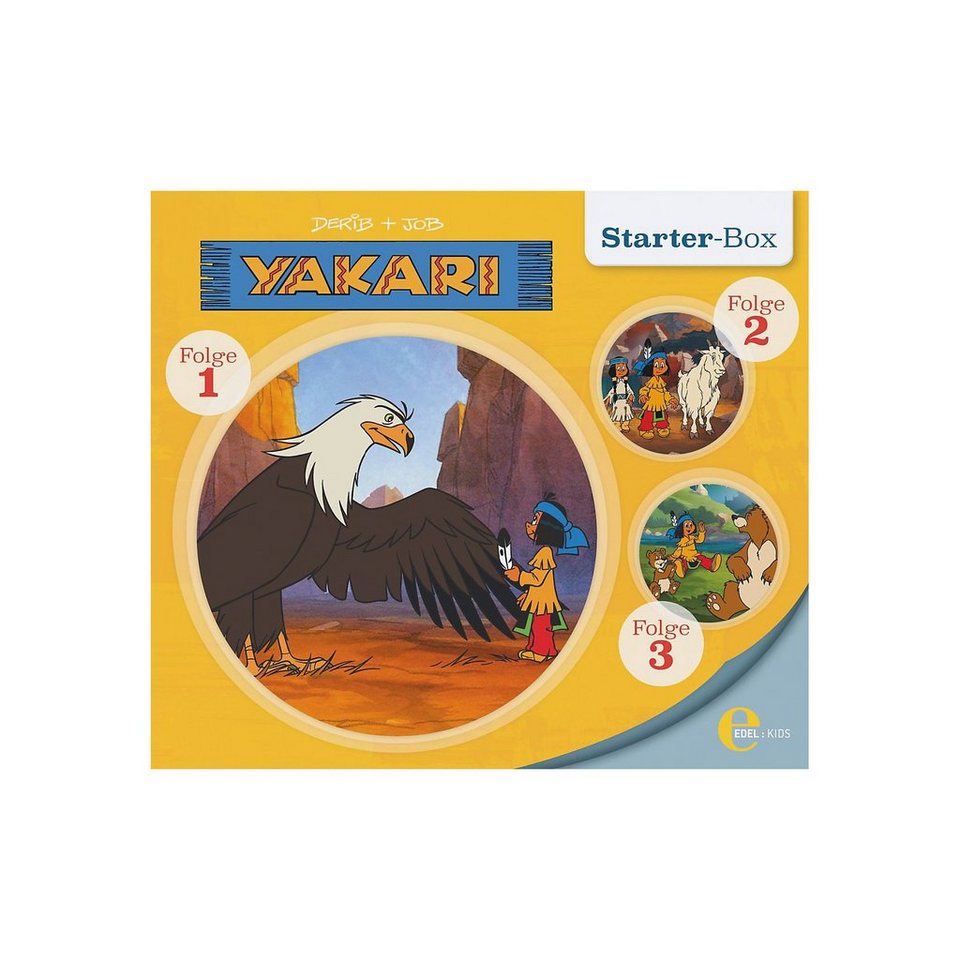 Edel CD Yakari - Starter Box (Folgen 1,2,3) kaufen Edel CD kaufen Yakari - Starter Box (Folgen 1,2,3) kaufen CD fcc918
