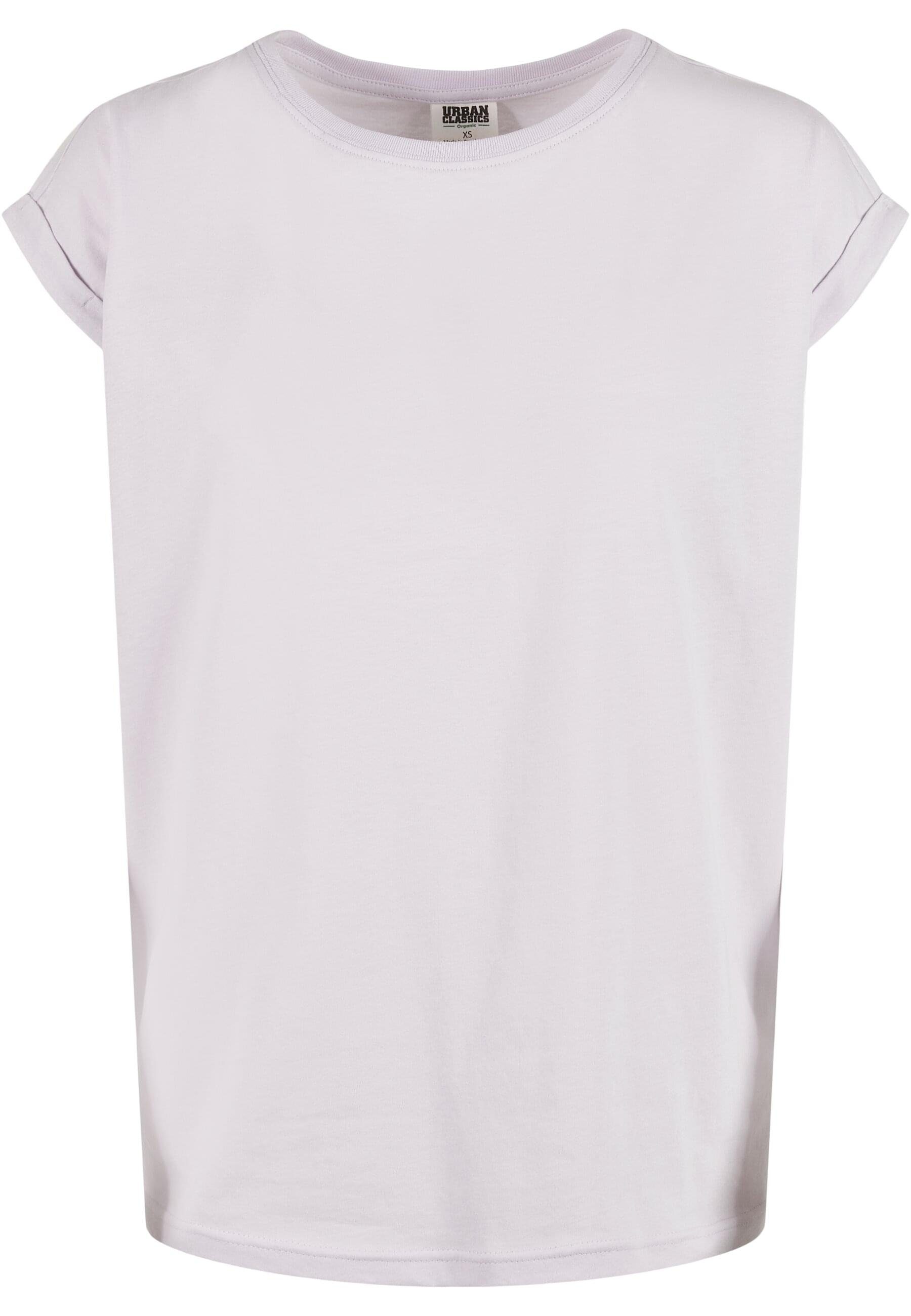 URBAN CLASSICS Kurzarmshirt Urban Classics Damen Ladies Organic Extended Shoulder Tee (1-tlg)