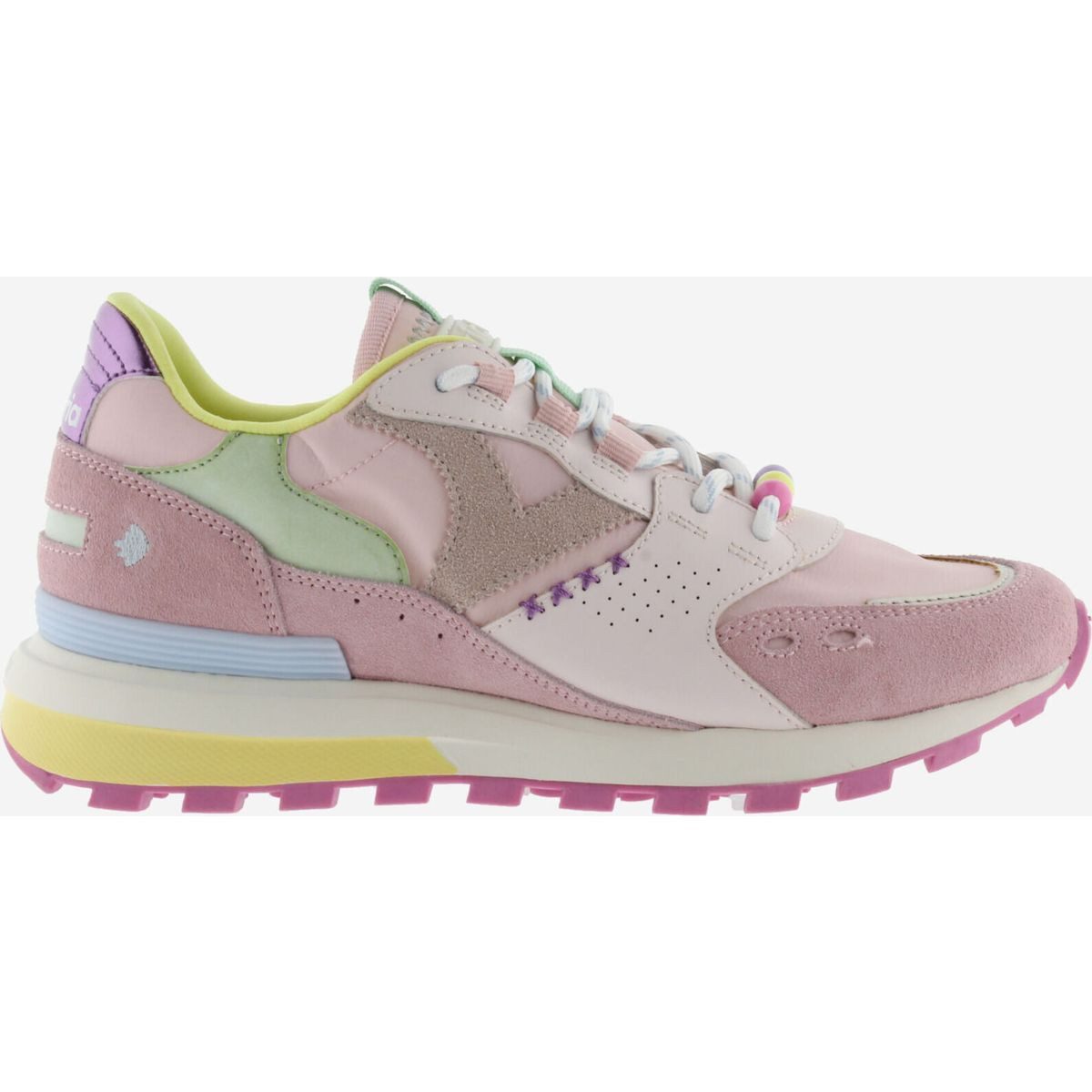 Victoria Luna Nylon & Serraje Women Outdoorschuh Moderne Damen-Sneaker mit farbenfrohen Details und komfortabler Sohle