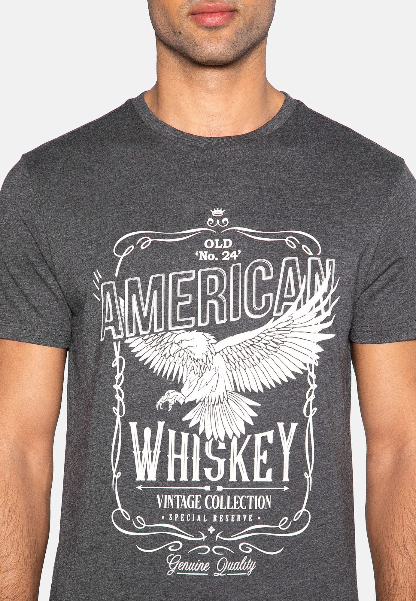 Threadbare T-Shirt Gregory (1-tlg) mit coolem Frontprint